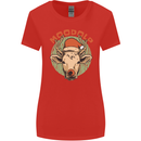 Moodolf Funny Rudolf Christmas Cow Womens Wider Cut T-Shirt Red