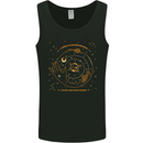 Moon Phases Celestial Pagan Mens Vest Tank Top Black
