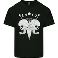 Moon Skulls Kids T-Shirt Childrens Black