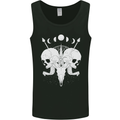 Moon Skulls Mens Vest Tank Top Black