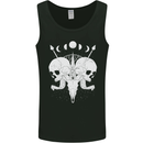 Moon Skulls Mens Vest Tank Top Black