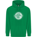 Moonchild Cancer Zodiac Childrens Kids Hoodie Irish Green