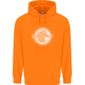 Moonchild Cancer Zodiac Childrens Kids Hoodie Orange