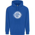 Moonchild Cancer Zodiac Childrens Kids Hoodie Royal Blue
