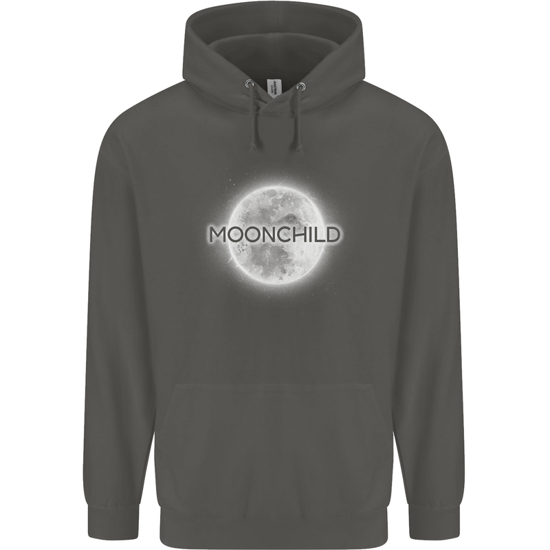 Moonchild Cancer Zodiac Childrens Kids Hoodie Storm Grey