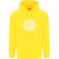 Moonchild Cancer Zodiac Childrens Kids Hoodie Yellow