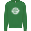 Moonchild Cancer Zodiac Kids Sweatshirt Jumper Irish Green