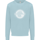 Moonchild Cancer Zodiac Kids Sweatshirt Jumper Light Blue