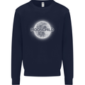 Moonchild Cancer Zodiac Kids Sweatshirt Jumper Navy Blue