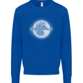 Moonchild Cancer Zodiac Kids Sweatshirt Jumper Royal Blue