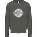 Moonchild Cancer Zodiac Kids Sweatshirt Jumper Storm Grey