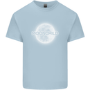 Moonchild Cancer Zodiac Kids T-Shirt Childrens Light Blue