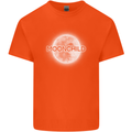 Moonchild Cancer Zodiac Kids T-Shirt Childrens Orange
