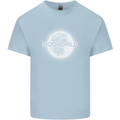 Moonchild Cancer Zodiac Mens Cotton T-Shirt Tee Top Light Blue