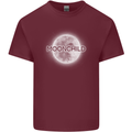 Moonchild Cancer Zodiac Mens Cotton T-Shirt Tee Top Maroon