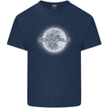 Moonchild Cancer Zodiac Mens Cotton T-Shirt Tee Top Navy Blue