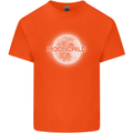 Moonchild Cancer Zodiac Mens Cotton T-Shirt Tee Top Orange