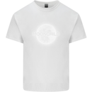 Moonchild Cancer Zodiac Mens Cotton T-Shirt Tee Top White