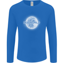 Moonchild Cancer Zodiac Mens Long Sleeve T-Shirt Royal Blue