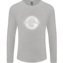 Moonchild Cancer Zodiac Mens Long Sleeve T-Shirt Sports Grey