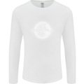 Moonchild Cancer Zodiac Mens Long Sleeve T-Shirt White