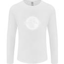 Moonchild Cancer Zodiac Mens Long Sleeve T-Shirt White