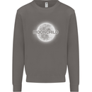 Moonchild Cancer Zodiac Mens Sweatshirt Jumper Charcoal
