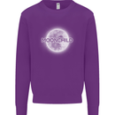 Moonchild Cancer Zodiac Mens Sweatshirt Jumper Purple