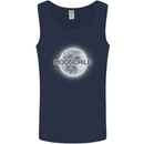 Moonchild Cancer Zodiac Mens Vest Tank Top Navy Blue