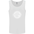 Moonchild Cancer Zodiac Mens Vest Tank Top White