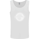Moonchild Cancer Zodiac Mens Vest Tank Top White