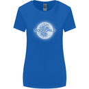 Moonchild Cancer Zodiac Womens Wider Cut T-Shirt Royal Blue