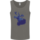 Moose Forest Ecology Environment Mens Vest Tank Top Charcoal