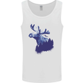 Moose Forest Ecology Environment Mens Vest Tank Top White