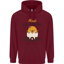 Mother's Day Easter Most Egg-cellent Mom Mens 80% Cotton Hoodie Maroon