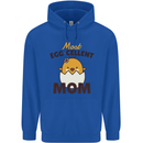 Mother's Day Easter Most Egg-cellent Mom Mens 80% Cotton Hoodie Royal Blue