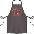 Mother's Day I Was Normal Five Kids Ago Cotton Apron 100% Organic Dark Grey
