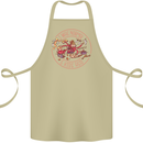 Mother's Day I Was Normal Five Kids Ago Cotton Apron 100% Organic Khaki