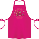 Mother's Day I Was Normal Five Kids Ago Cotton Apron 100% Organic Pink