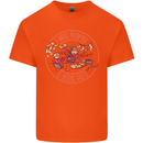 Mother's Day I Was Normal Five Kids Ago Kids T-Shirt Childrens Orange