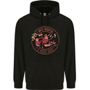 Mother's Day I Was Normal Five Kids Ago Mens 80% Cotton Hoodie Black