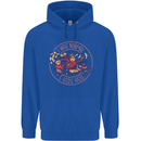 Mother's Day I Was Normal Five Kids Ago Mens 80% Cotton Hoodie Royal Blue
