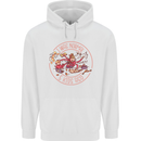 Mother's Day I Was Normal Five Kids Ago Mens 80% Cotton Hoodie White