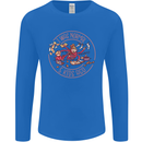 Mother's Day I Was Normal Five Kids Ago Mens Long Sleeve T-Shirt Royal Blue