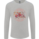 Mother's Day I Was Normal Five Kids Ago Mens Long Sleeve T-Shirt Sports Grey