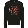 Mother's Day I Was Normal Five Kids Ago Mens Sweatshirt Jumper Black