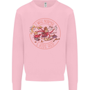 Mother's Day I Was Normal Five Kids Ago Mens Sweatshirt Jumper Light Pink