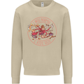 Mother's Day I Was Normal Five Kids Ago Mens Sweatshirt Jumper Sand