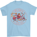 Mother's Day I Was Normal Five Kids Ago Mens T-Shirt Cotton Gildan Light Blue