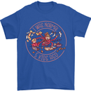 Mother's Day I Was Normal Five Kids Ago Mens T-Shirt Cotton Gildan Royal Blue